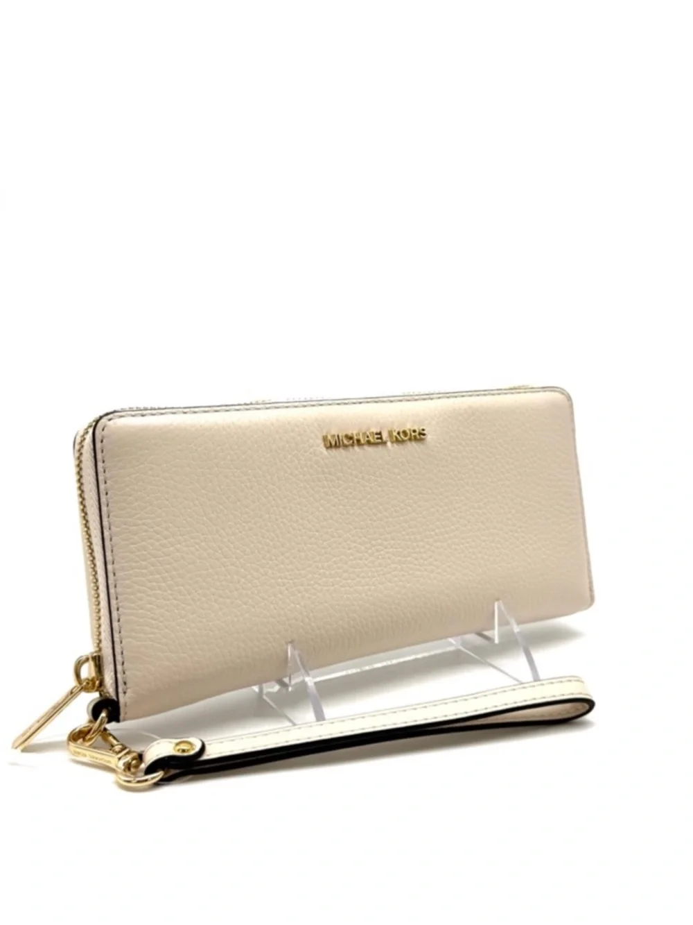Michael Kors Large Continental Wallet Light Cream